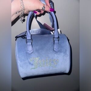 Juicy couture velour handbag/purse